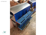 1276601622 6 GÖZLÜ OTOMATİK FOLLUK GALVANİZ 40-50 tavuk için uygundur.