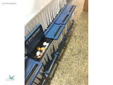 1279193454 10 GÖZLÜ OTOMATİK TAVUK FOLLUK GALVANİZ 70-80 tavuk için ideal